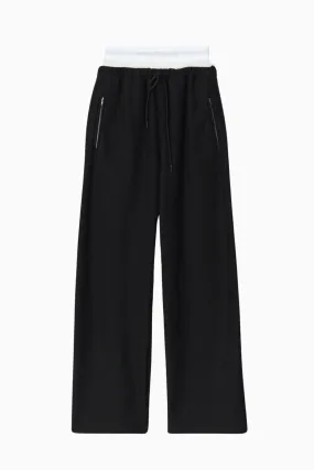 alexanderwang.t Sweatpants with Logo Boxer Brief - Faded Black