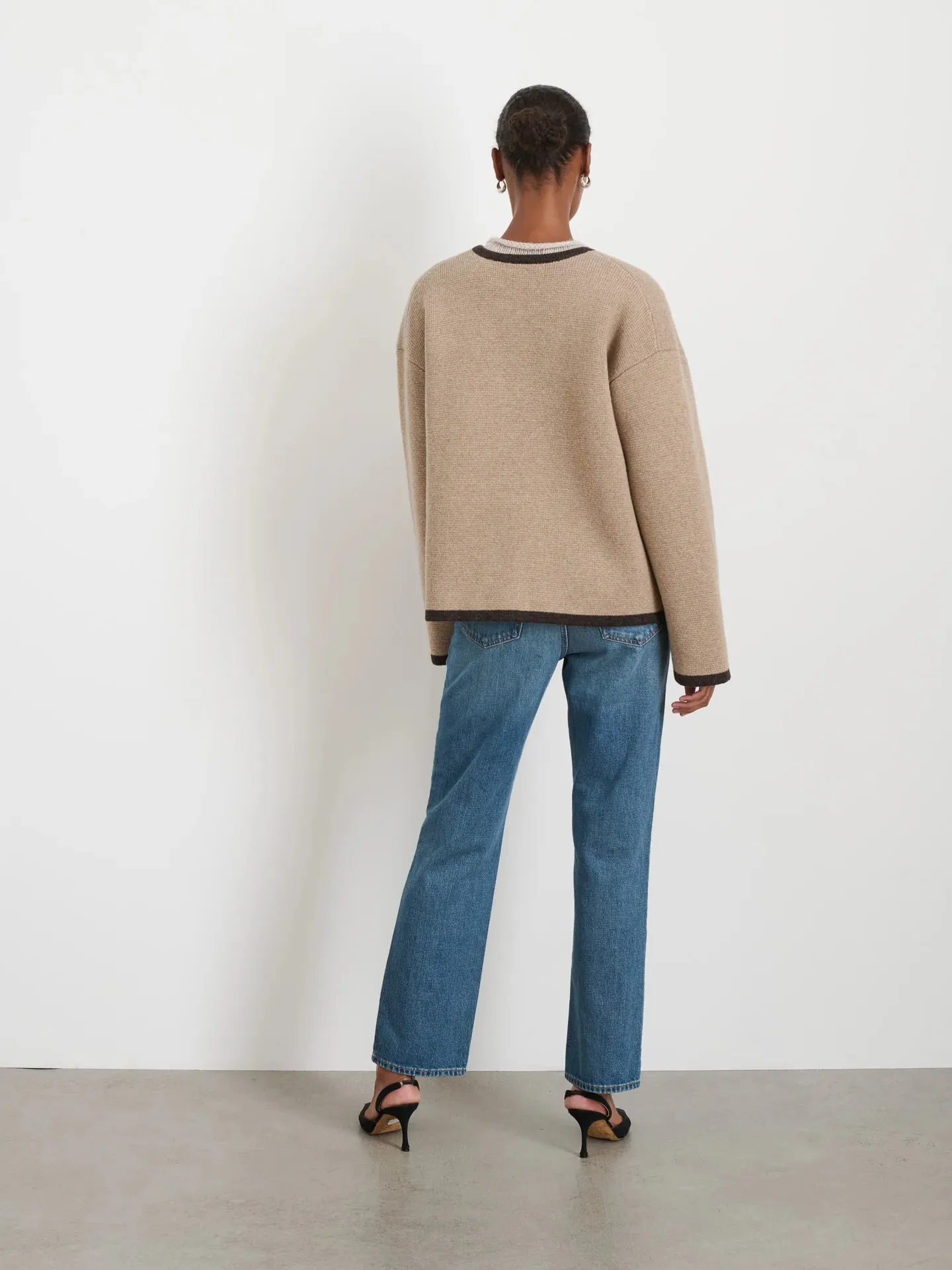 Aubrey Sweater Jacket in Merino Wool