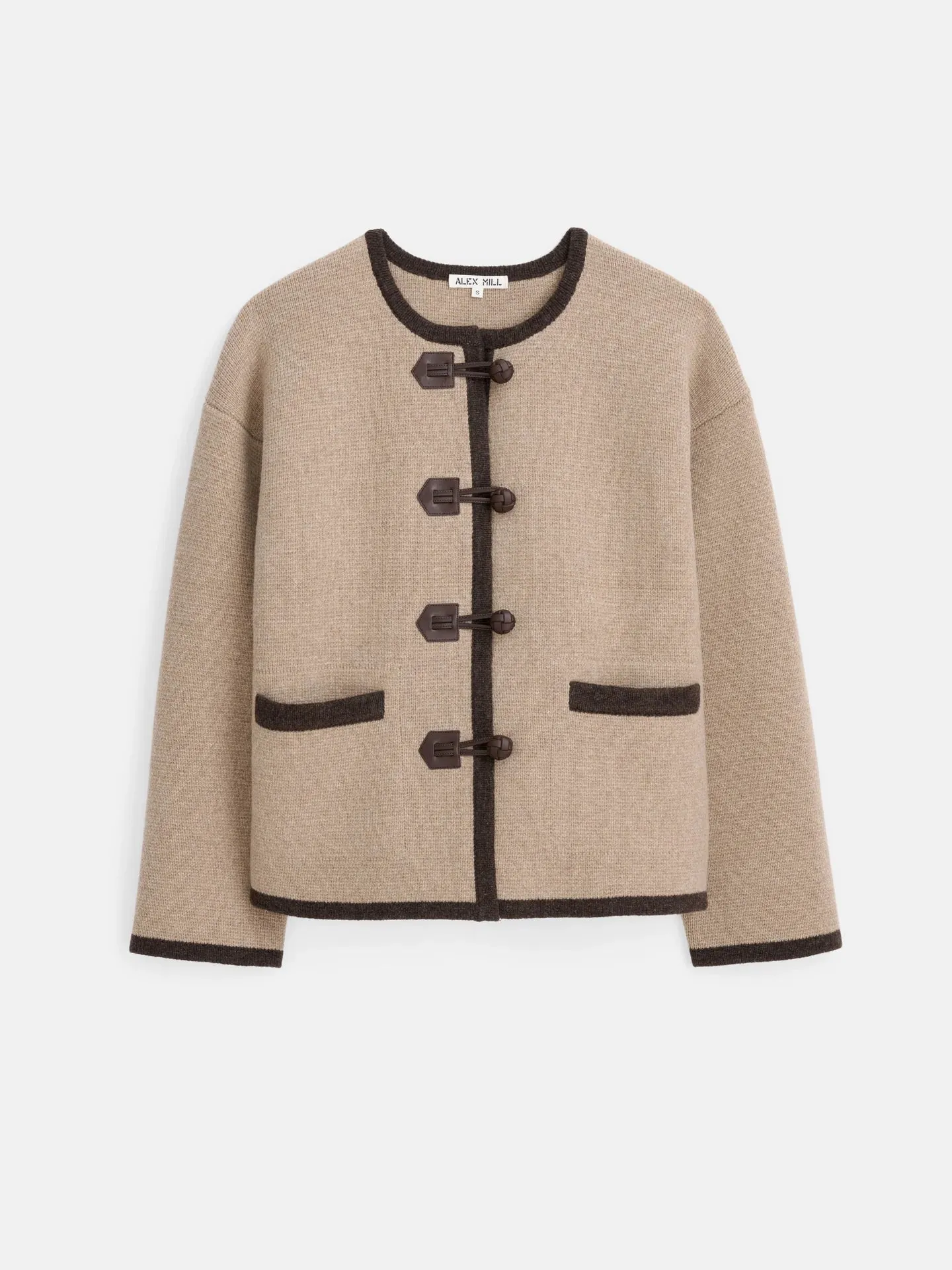 Aubrey Sweater Jacket in Merino Wool