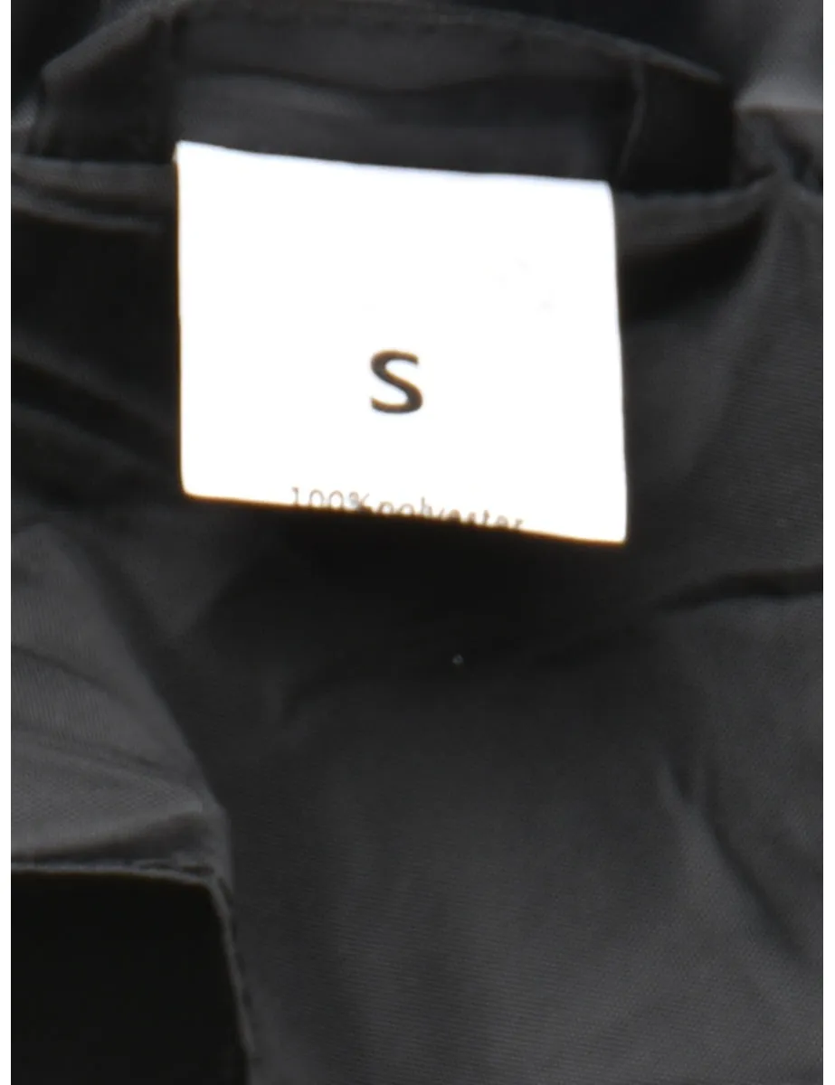 Black Hooded Jacket - S