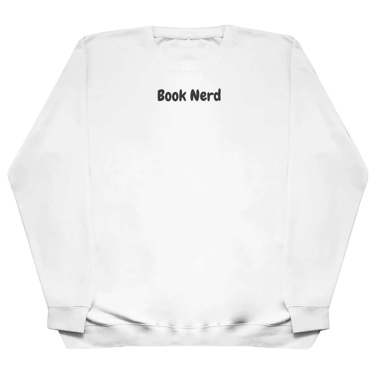 Book Nerd - Kids Oversized Comfy Sweater