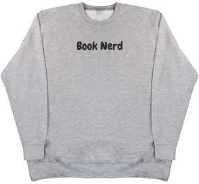 Book Nerd - Kids Oversized Comfy Sweater