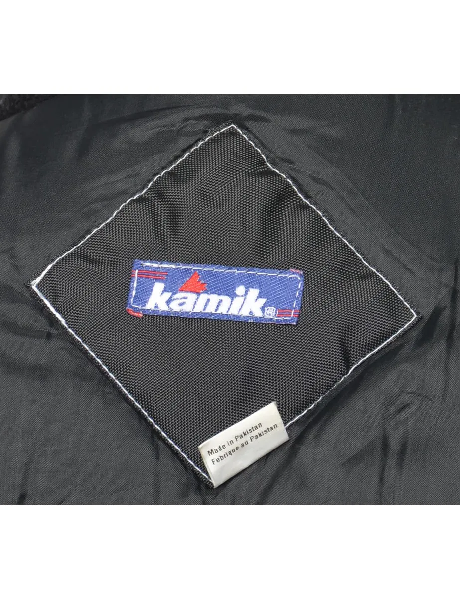 Contrast Panel Ski Jacket - L