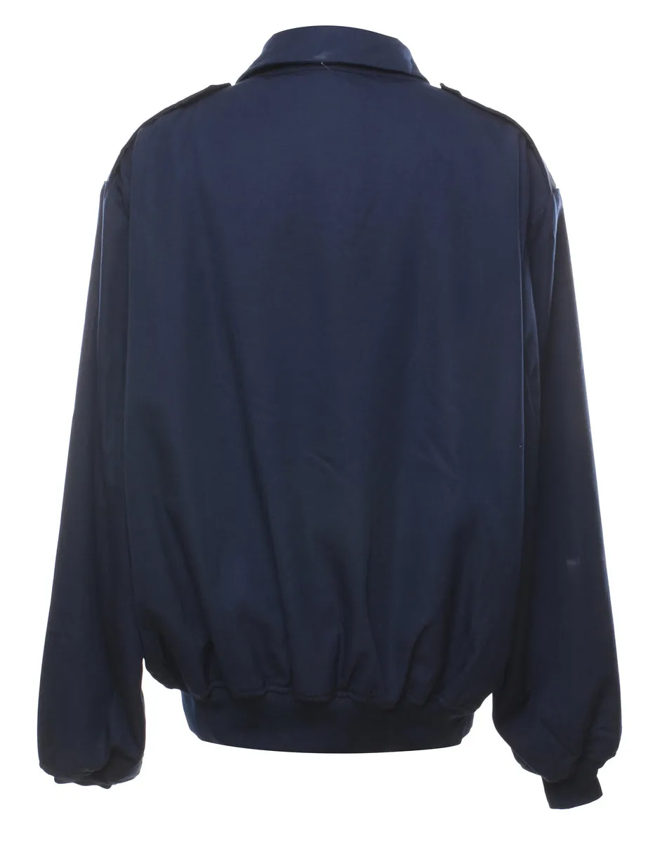 DSCP Zip-Front Navy Jacket - L