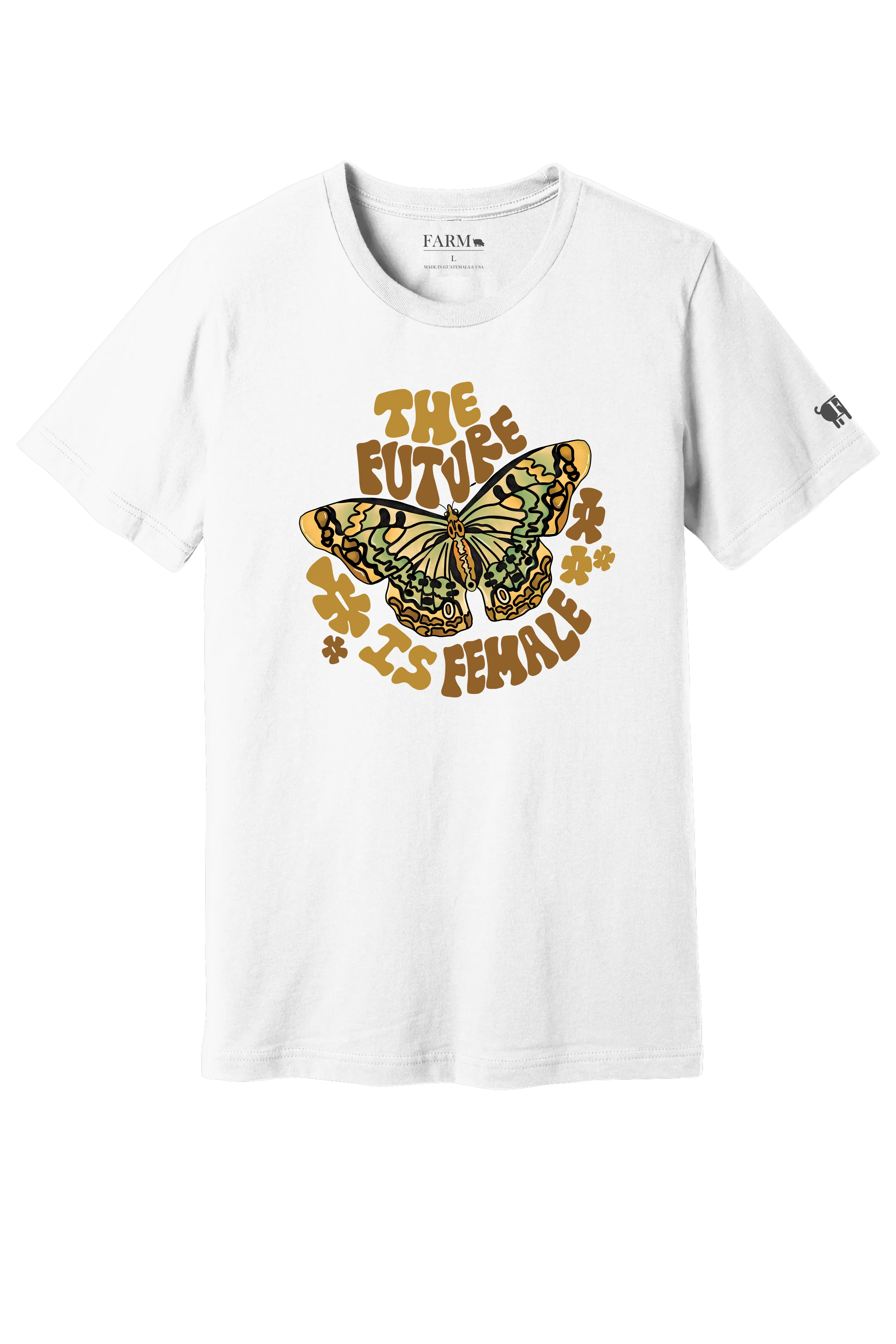 Future Is Female T-Shirt Adult - Future is Bright Collection by Farm Brand - 1 of 1000