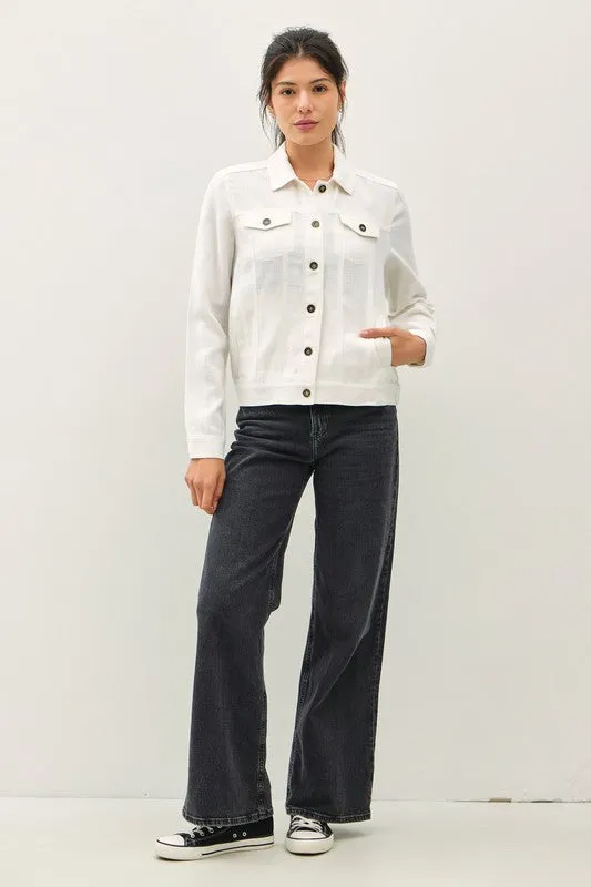 Lightweight Linen Jackets - 2 Colors!