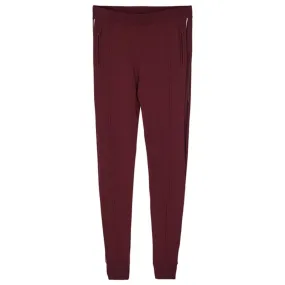 Little Remix Casey Pants Burgundy/White Piping