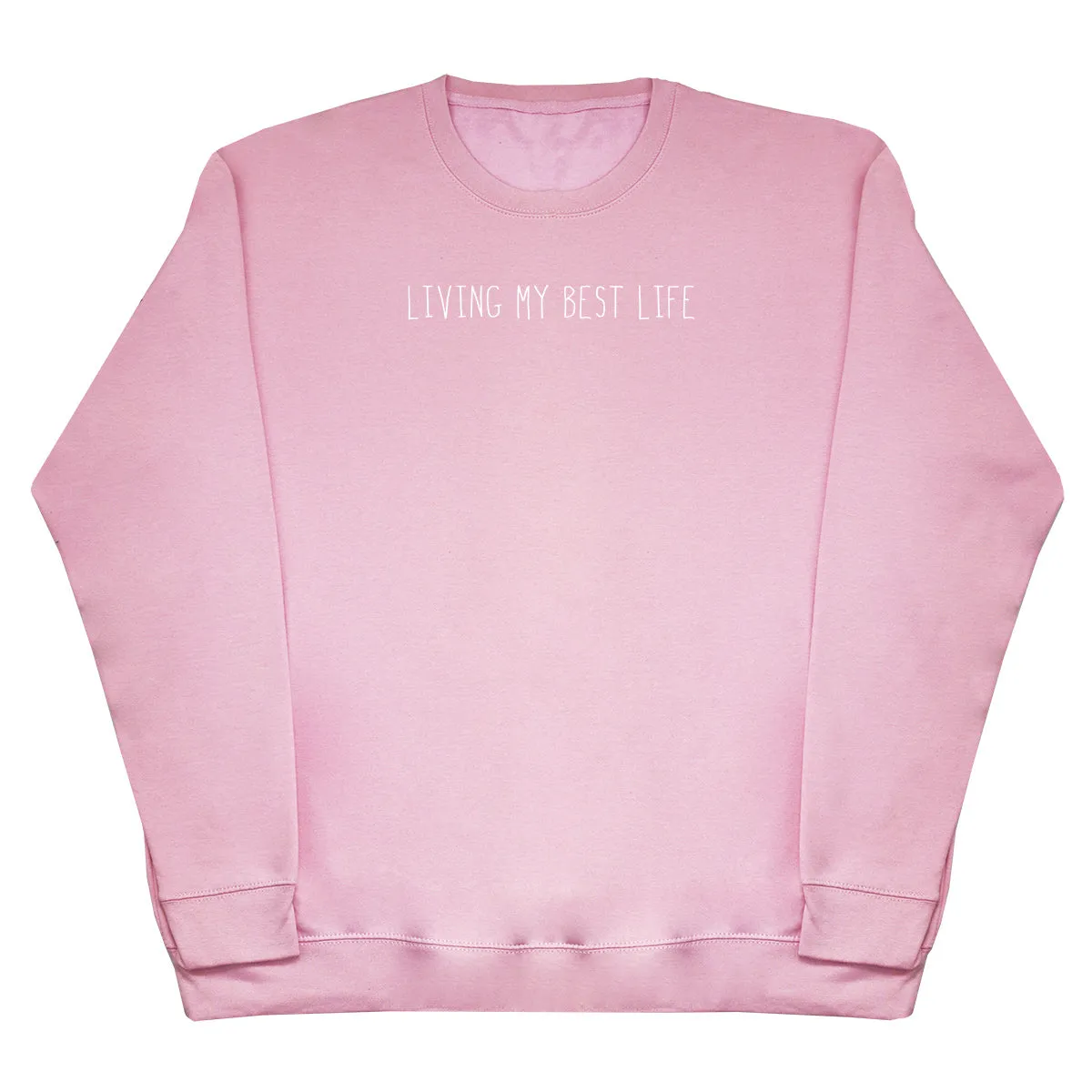 Living My Best Life - Kids Oversized Comfy Sweater