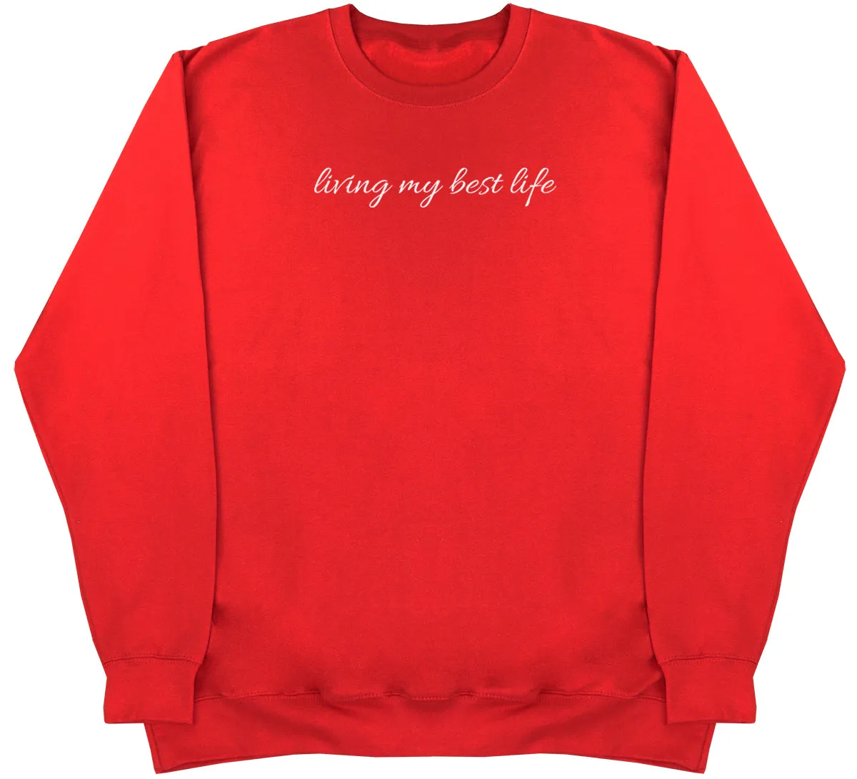 Living My Best Life - Kids Oversized Comfy Sweater