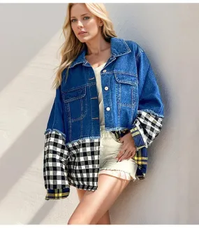 Long Sleeve Loose Casual Denim Jackets