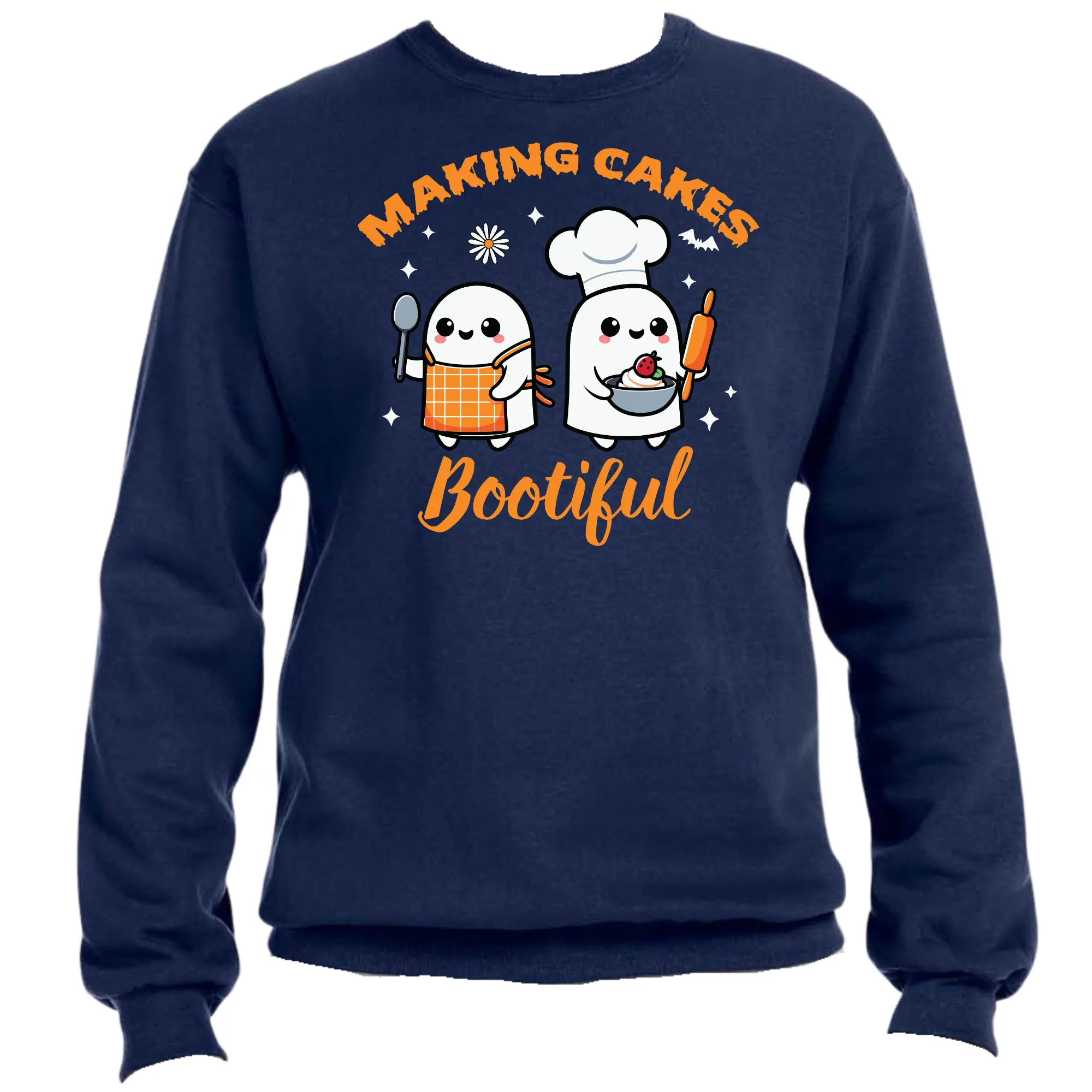 Making Cakes Bootiful Halloween Sweatshirt | Easy Ready-to-Press, Custom Baking-Themed Apparel