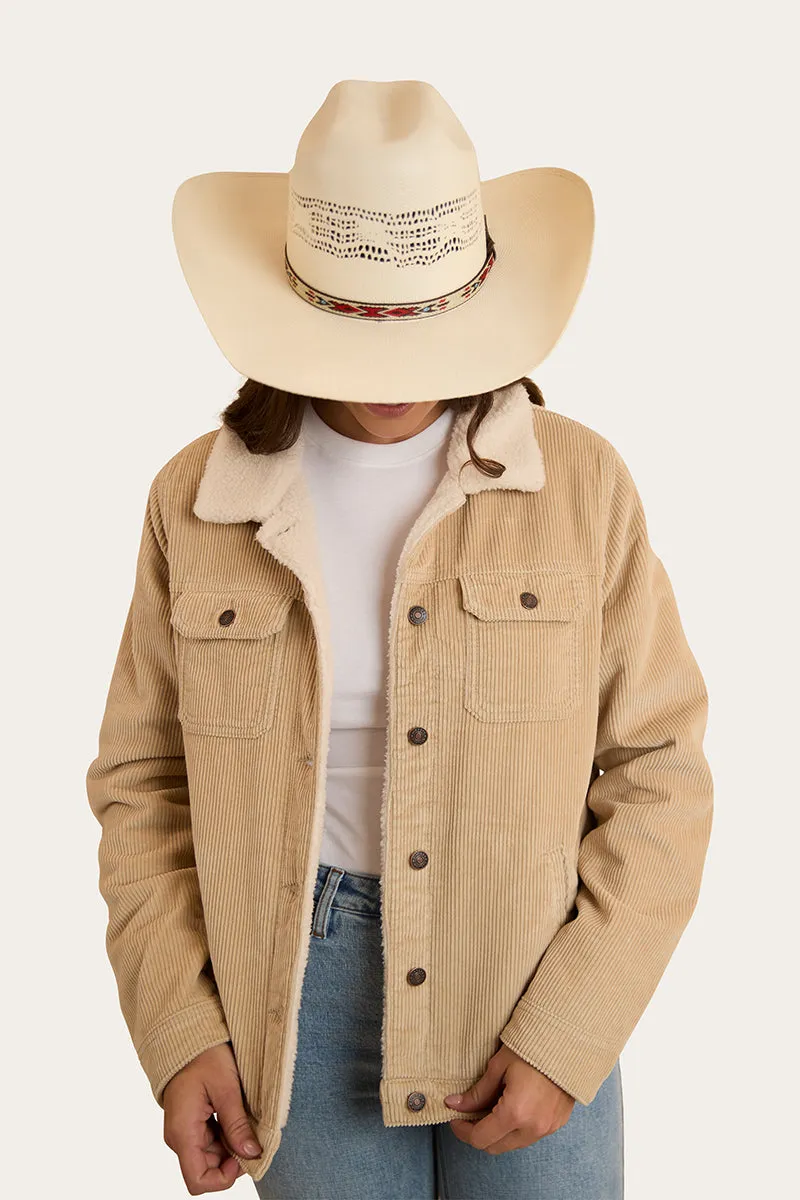 Mayfield Womens Cord Jacket - Dark Sand