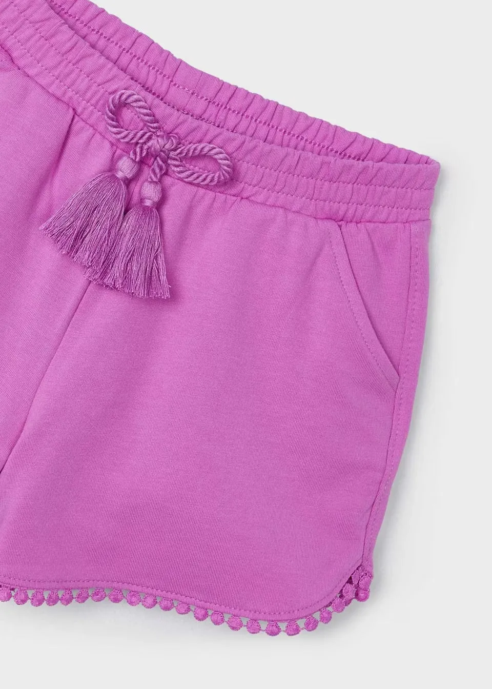 Mayoral Girls Shorts Ss24 607 Orchid Pink