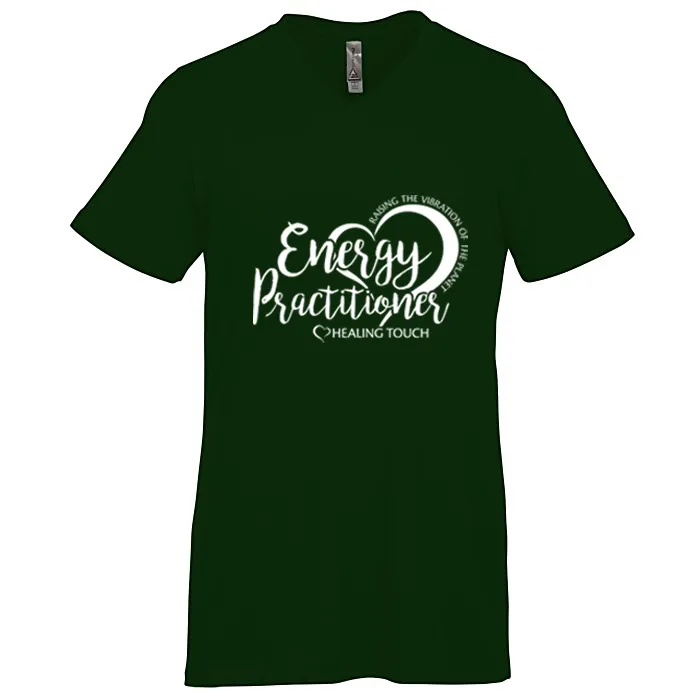 Men's Energy Practitioner - V-Neck Short Sleeve T-Shirt - Screen