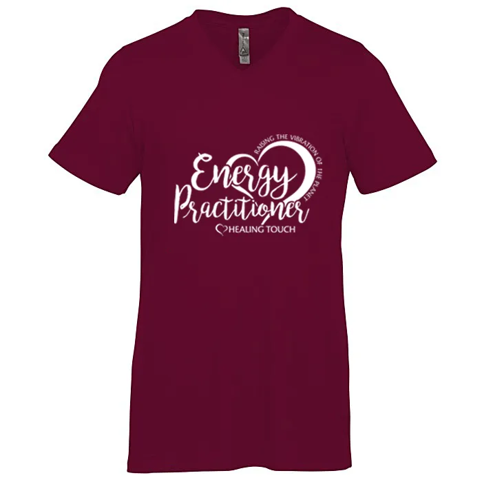Men's Energy Practitioner - V-Neck Short Sleeve T-Shirt - Screen