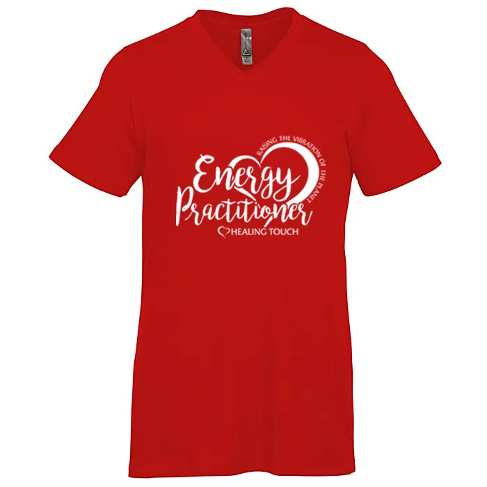 Men's Energy Practitioner - V-Neck Short Sleeve T-Shirt - Screen