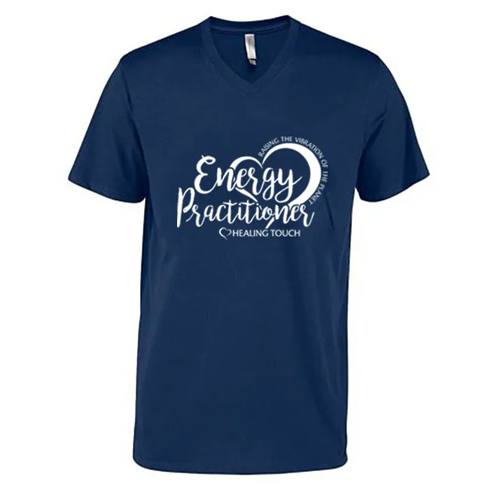 Men's Energy Practitioner - V-Neck Short Sleeve T-Shirt - Screen