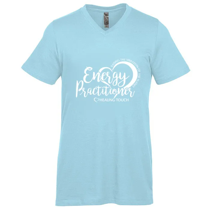 Men's Energy Practitioner - V-Neck Short Sleeve T-Shirt - Screen