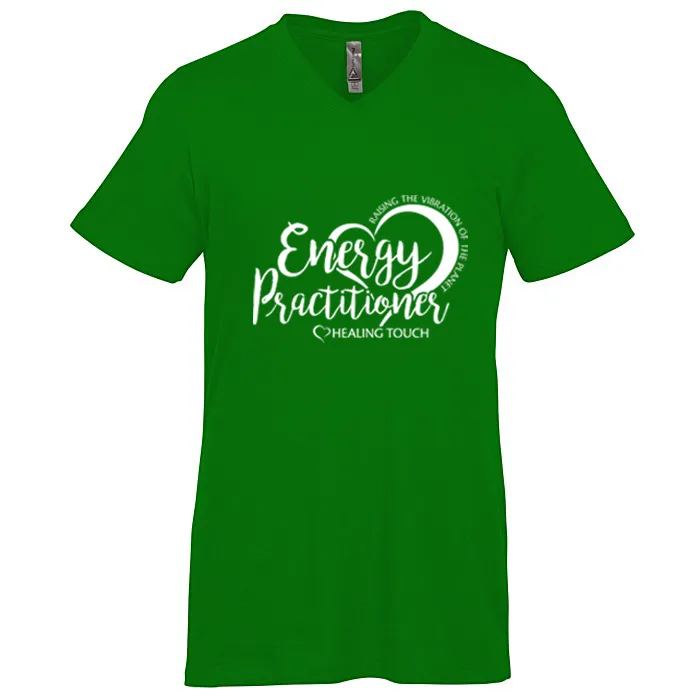 Men's Energy Practitioner - V-Neck Short Sleeve T-Shirt - Screen
