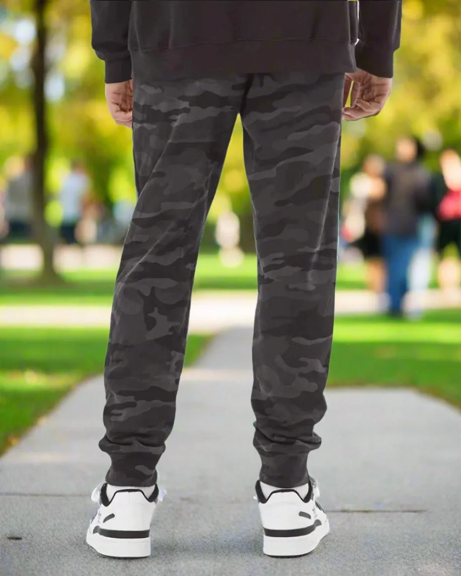MSU Gruff Sparty Black Camo Sweatpants