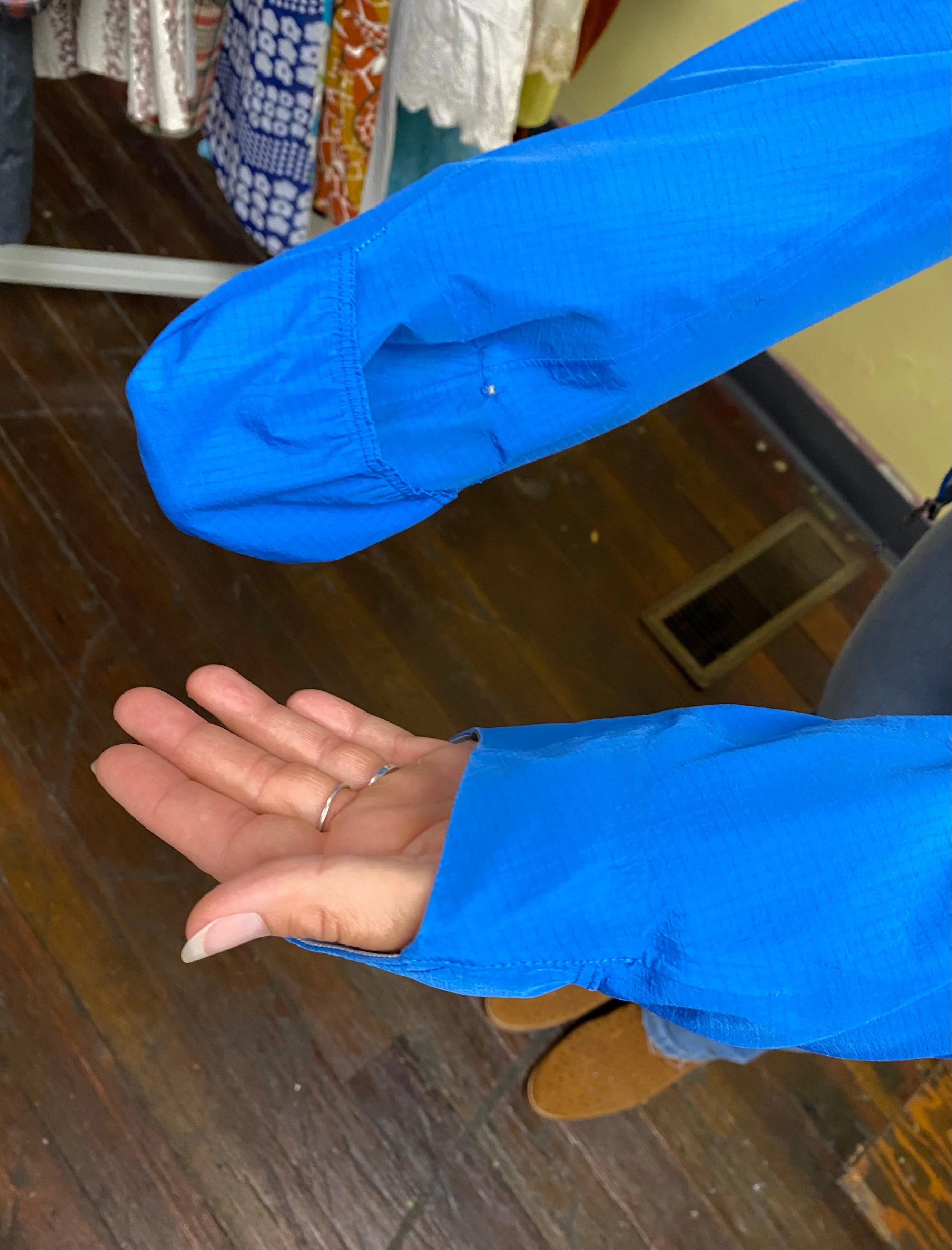 Patagonia blue Jackets/Coats, medium