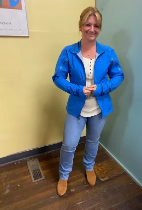 Patagonia blue Jackets/Coats, medium
