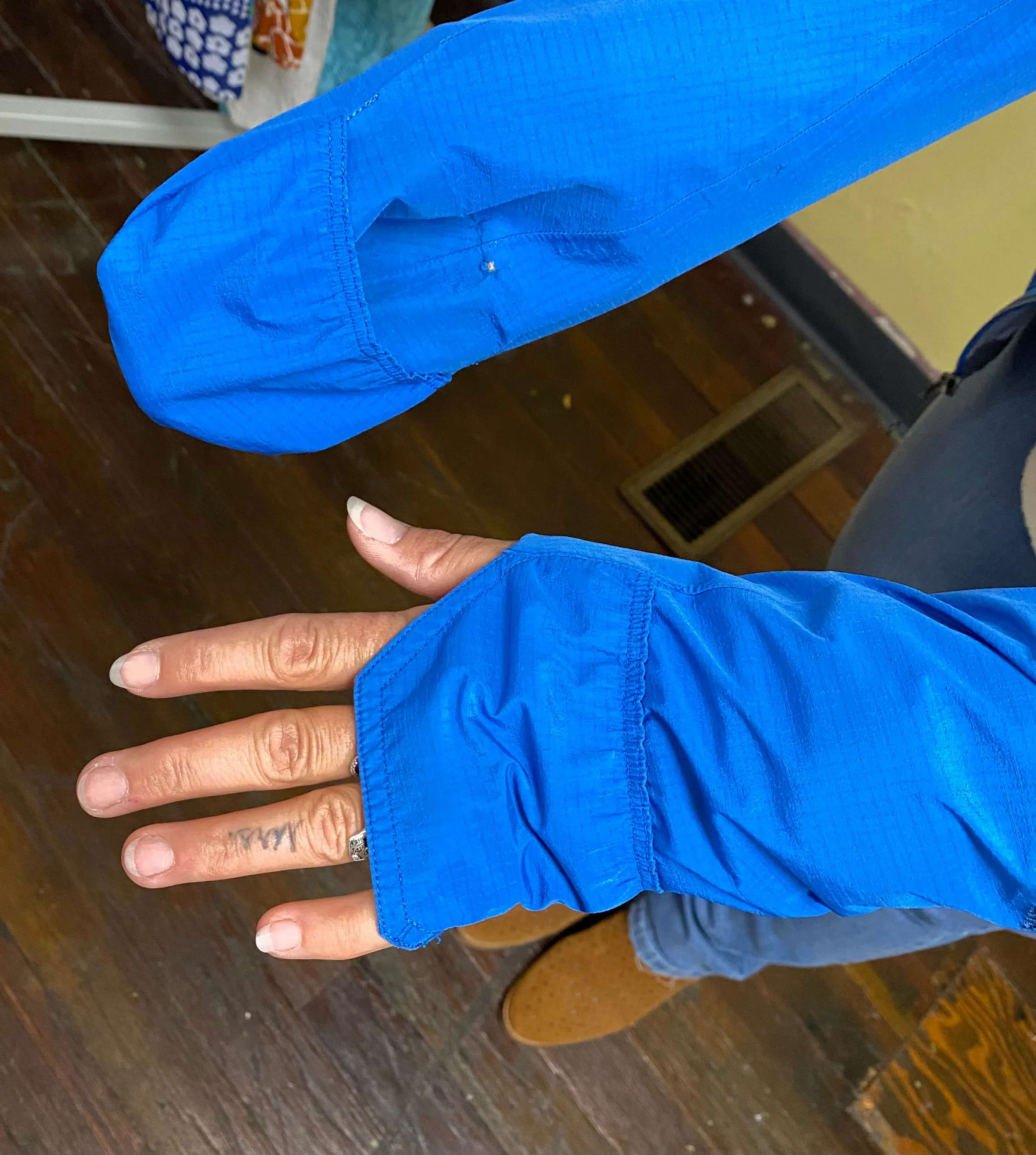 Patagonia blue Jackets/Coats, medium