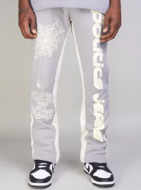 Politics Sweatpants - Isaacs - Grey And Cream  - 702