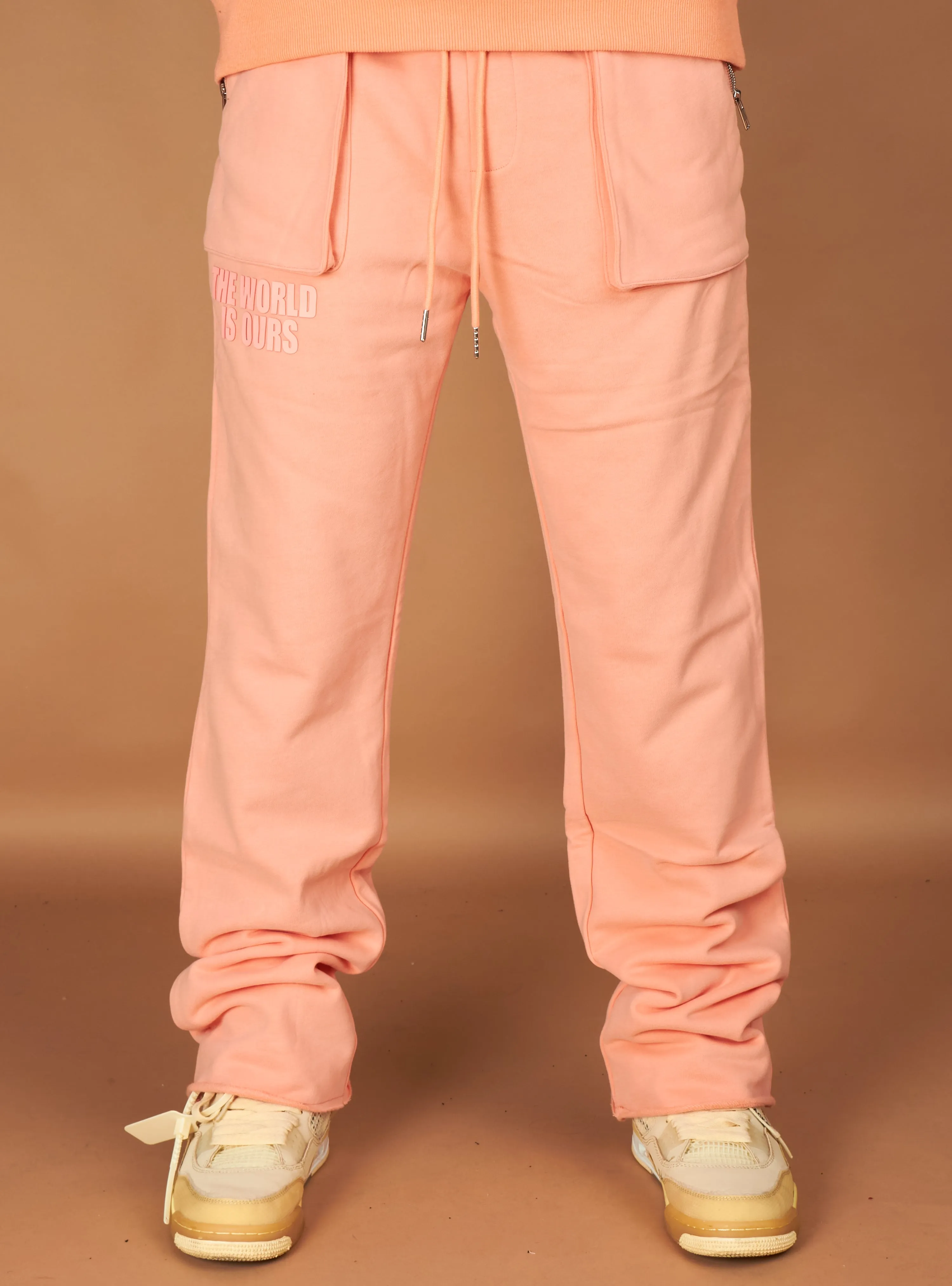 Politics Sweatsuit - Warden - Pink - 813