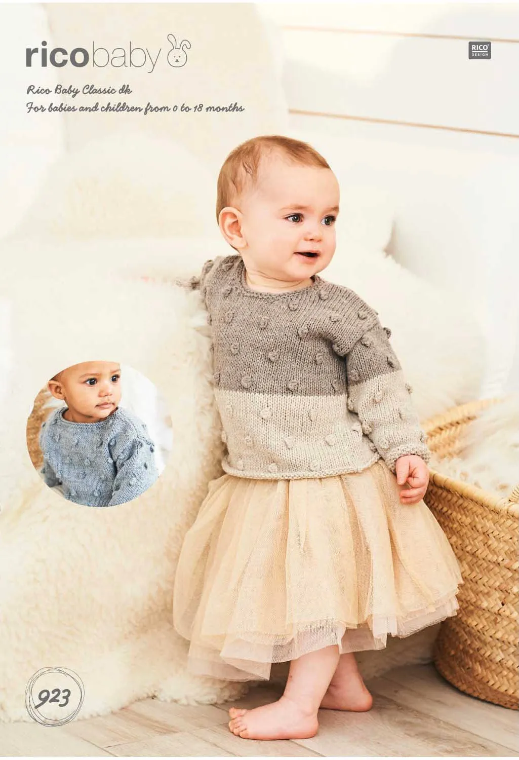 Rico Baby Classic DK Knitting Patterns (up to 18mths)