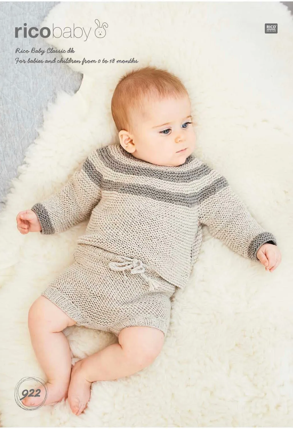 Rico Baby Classic DK Knitting Patterns (up to 18mths)