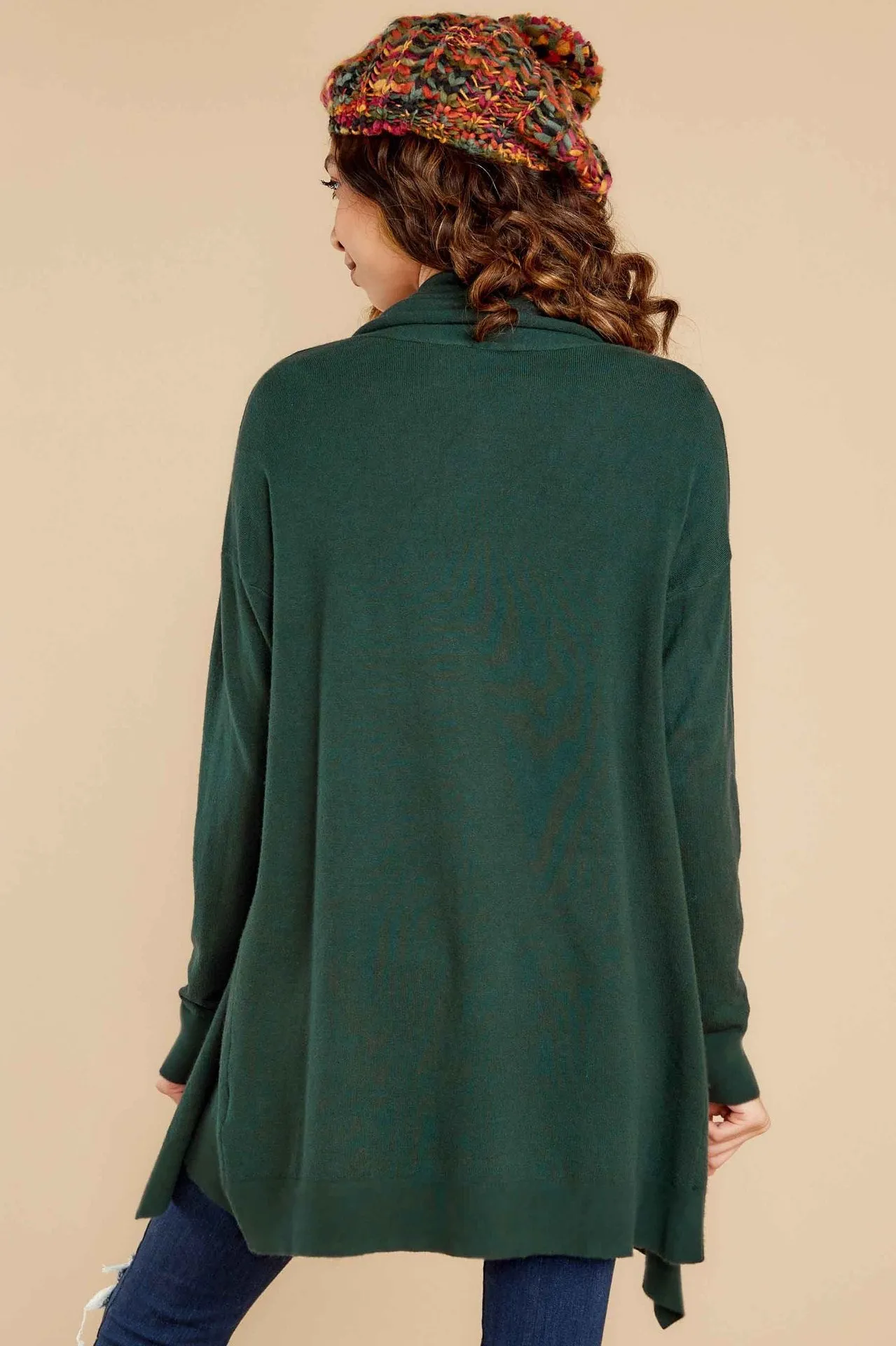 Solid Color Soft Knit Ladies Outerwears Elegant Wholesale Cardigans Fashion
