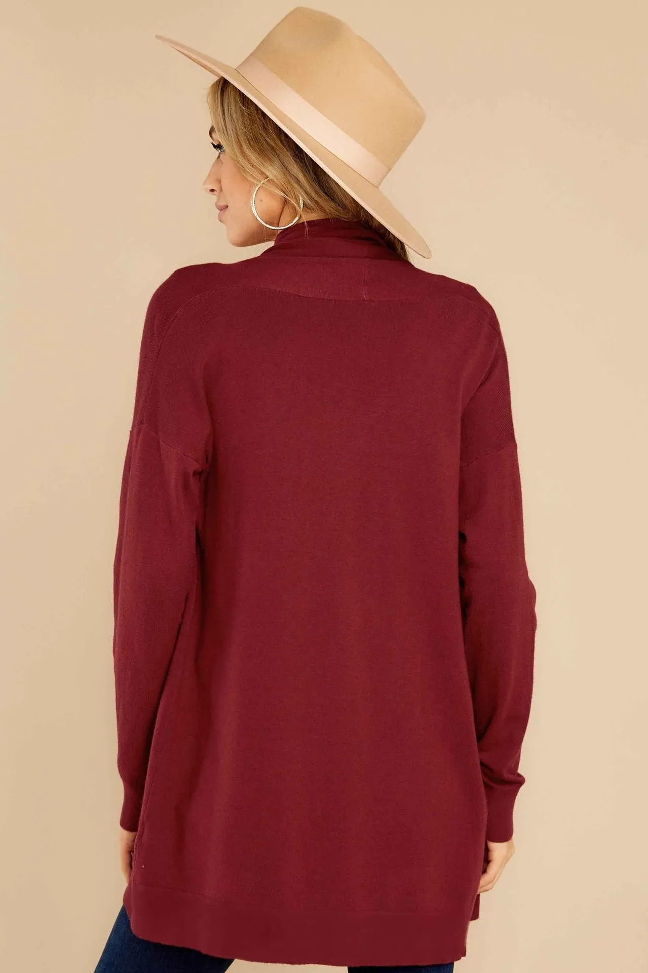 Solid Color Soft Knit Ladies Outerwears Elegant Wholesale Cardigans Fashion