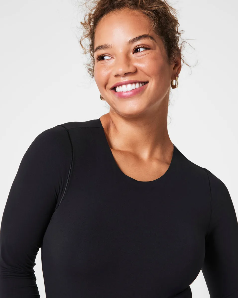 SPANX® Fit-To-You Long Sleeve Crew Neck Top