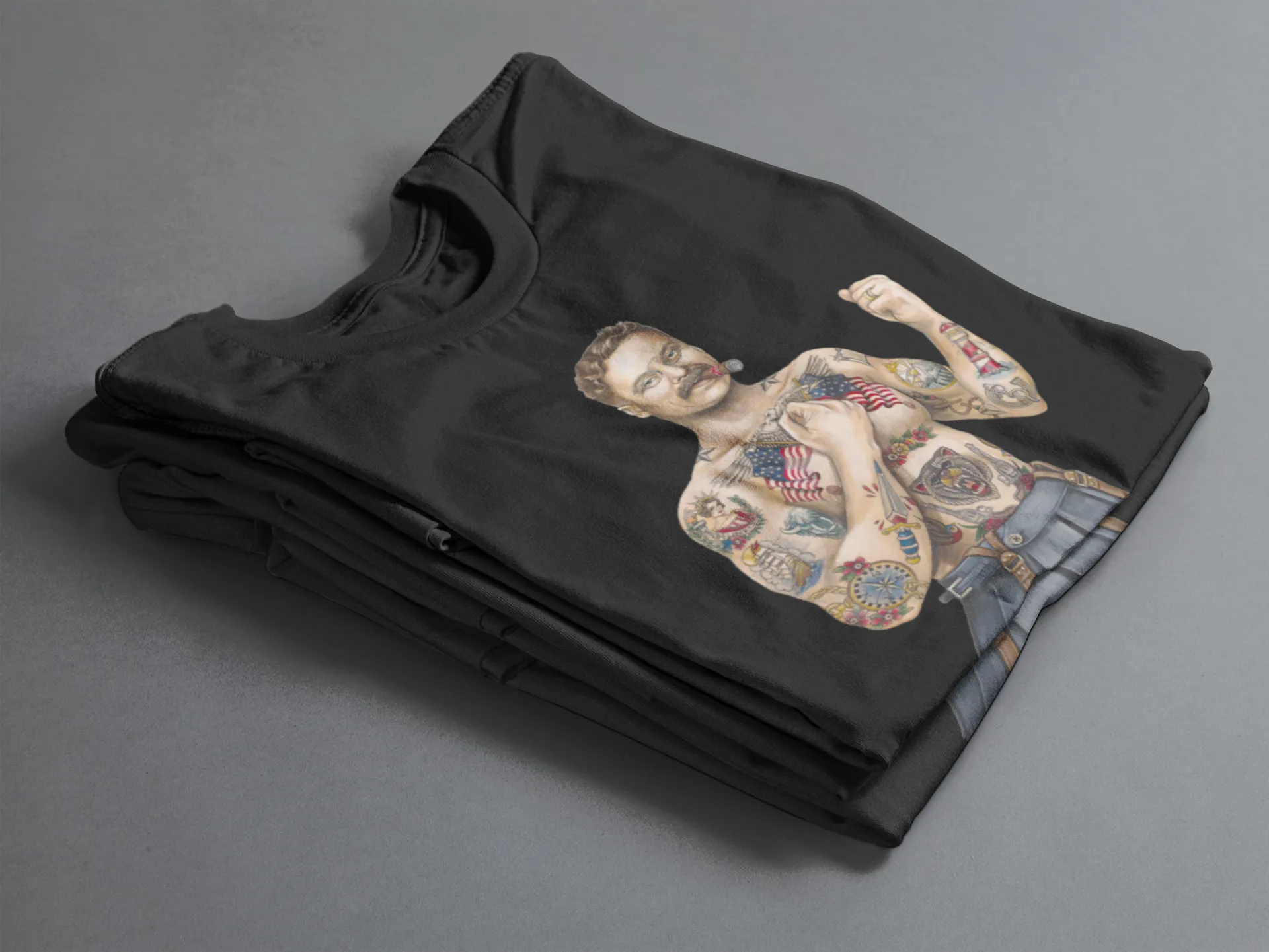 Tatted Teddy T-Shirt
