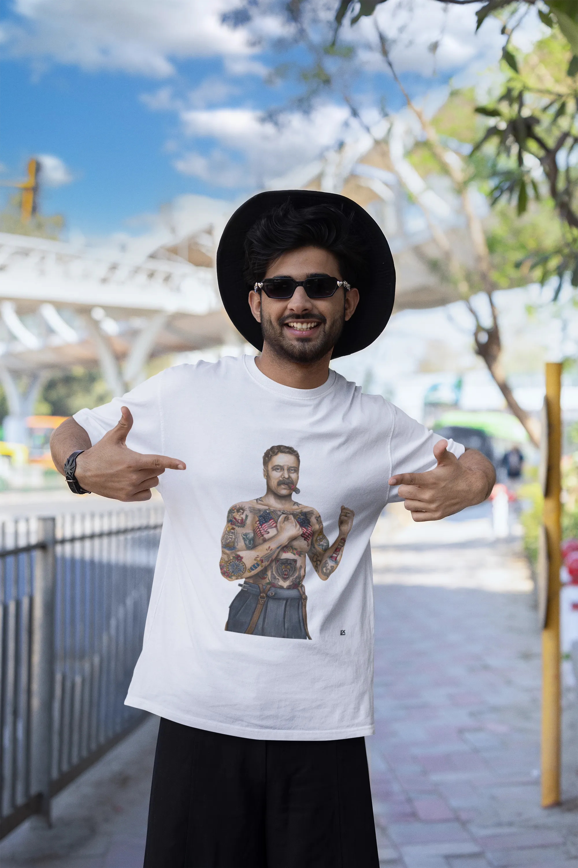 Tatted Teddy T-Shirt