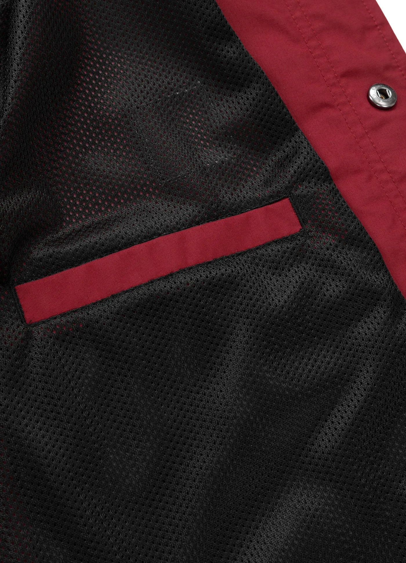 Vantage Coach Jacket - Burgundy