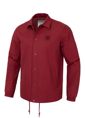 Vantage Coach Jacket - Burgundy
