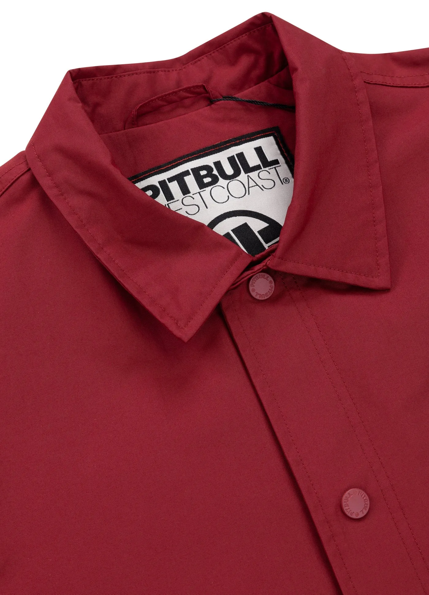 Vantage Coach Jacket - Burgundy