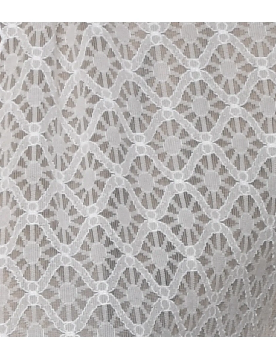 White Lace Jacket - S