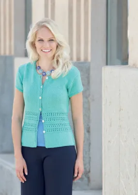 Womens Cardigans in Sirdar Cotton DK (7736)